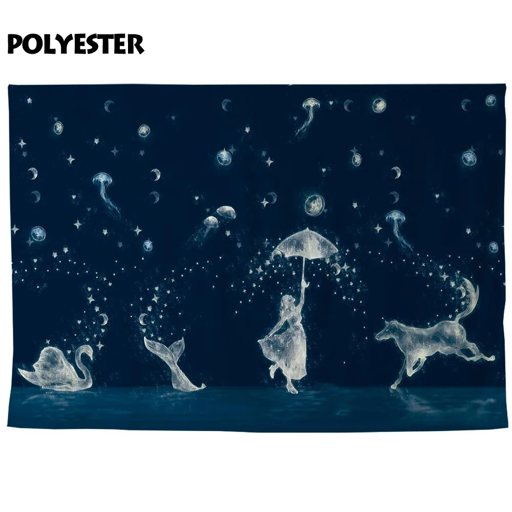 Allenjoy-Fondo de fotografía de País de las maravillas para niños, fariy infantil de cuento de telón de fondo, Princesa, cisne, para fotógrafo