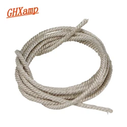 GHXAMP 1Meter 32 Strand Subwoofer Speaker Lead Wire for Speaker Repair Silver Cable above 18