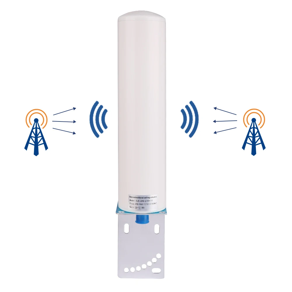 4g LTE outdoor antenna 698-2700MHz 12DBi Onmi External barrel antenna with N female for GSM W-CDMA 2g 3g Cellular repeater