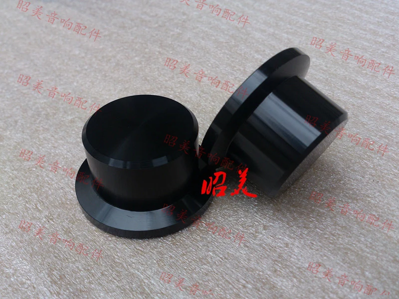 Diameter 48 shank diameter 36 high 26 all aluminum alloy solid volume knob audio power discharge position knob 48X36X26MM-5PCS