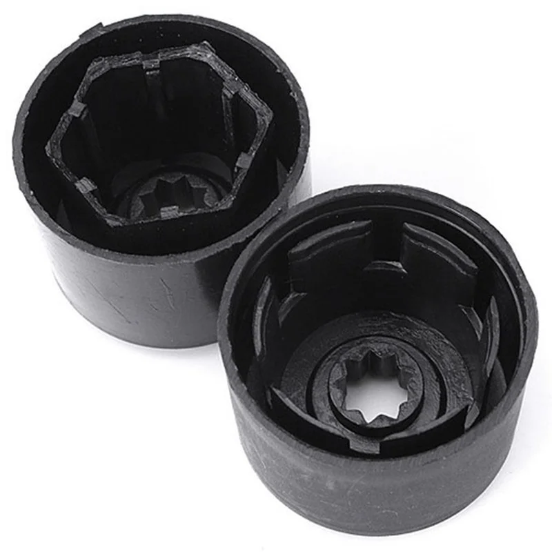 JX-LCLYL 20pcs 17mm Wheel Lug Nut Bolt Cap Dust Cover+Hook Kit For VW