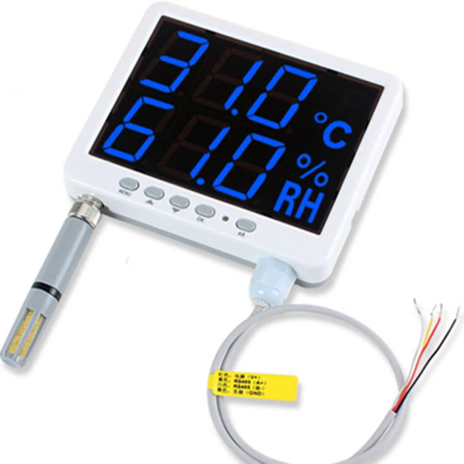 AS109 Temperature And Humidity Display Instrument Relay Opening Can Be Connected To External Sound