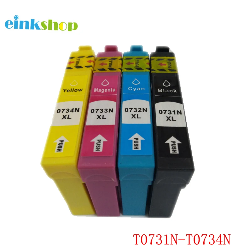 einkshop T073N T0731-T0734 Ink Cartridge For Epson CX7300 CX8300 TX210 C79 CX3900 CX3905 CX4900 CX4905 CX5500 CX5600 CX5900