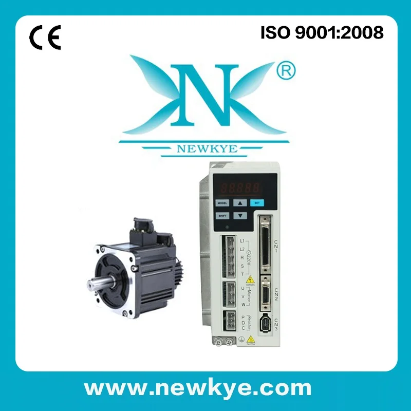 Package: 1.0Kw 4N.m 2500rpm servo motor and servo driver NJ101 30A