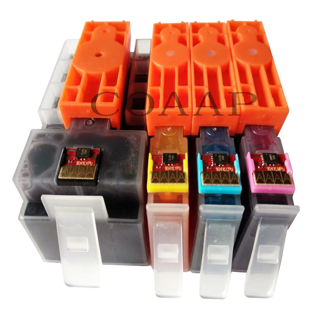 4PK 903XL HP903用互換インクカートリッジhpのofficejetの6950 6960 6970 6975 6978 6979 6963 6964 6965プリンタ