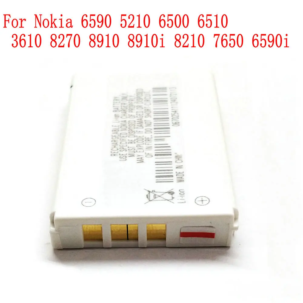 High Quality BLB-2 BLB 2 Battery For Nokia 6590 5210 6500 6510 3610 8270 8910 8910i 8210 7650 6590i