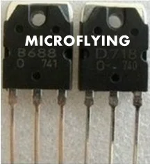 5 زوج 2SD718 2SB688 الترانزستور (2 x D718 + 2 x B688) أفضل جودة