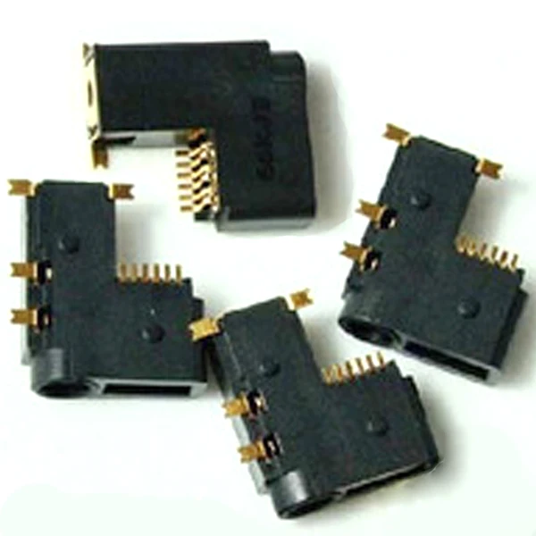 ชิ้นส่วนขั้วต่อชุดหูฟังช่องเสียบหูฟังสำหรับอะไหล่คอนโซลเกม PSP1000 PSP 1ชิ้น