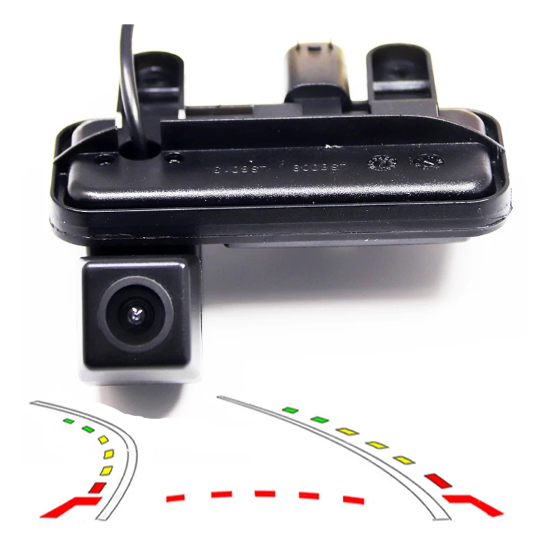 Dynamic Trajectory Tracks Rear View Backup Camera For Benz E W212 C207 W207 E200 E260 E300 E350 E63 GLK260 ML350 ML300 ML63 A260