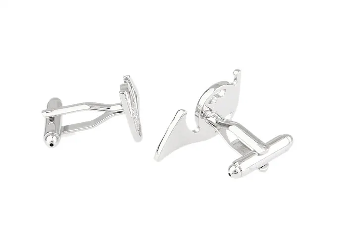 iGame Sousaphone Cuff Links Quality Brass Material Silver Color Musical Instruments Design