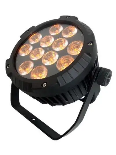 8 pieces Outdoor Ip65 par led light led 12x15w rgbwa 5in1waterproof led small flat par dmx light for party event