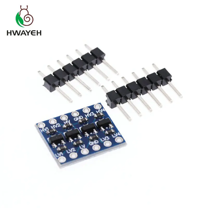 5pcs/lot Logic Level Shifter Bi-Directional Four-way two-way logic level transformation module for arduino