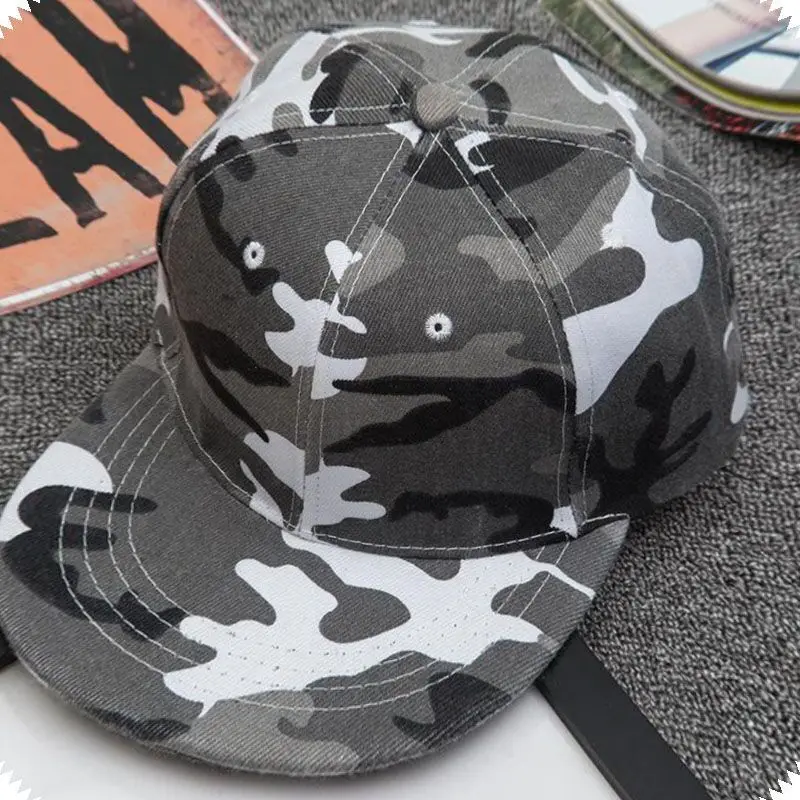 2017 new Brand Camouflage Bone Snapback Ladies Gorras Hiphop Baseball Cap Summer Casual Como Casquette Flat Hat For Women Men