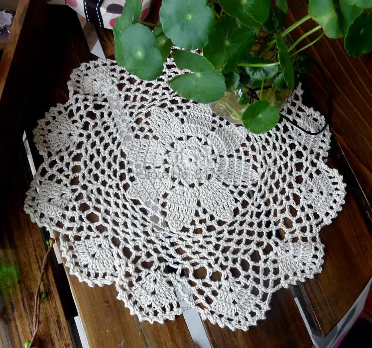 free shipping 10pic/lot cotton hamdmade lace place mat table mat napkin for table decor coaster with flowers lace felt as decor