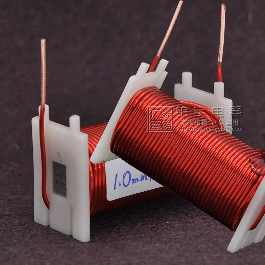 Frequency Divider Oxygen Free Copper Inductance Coil Speaker Special Frequency Core Inductance 1.0mm0.6mH