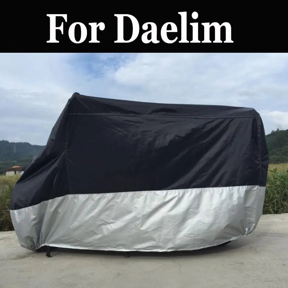 New Motorcycle Covers Waterproof Breathable Outdoor Motorcycle For Daelim Cbx Vc Vf Vl Vr Vt 125 Evolution Daystar Roadwin