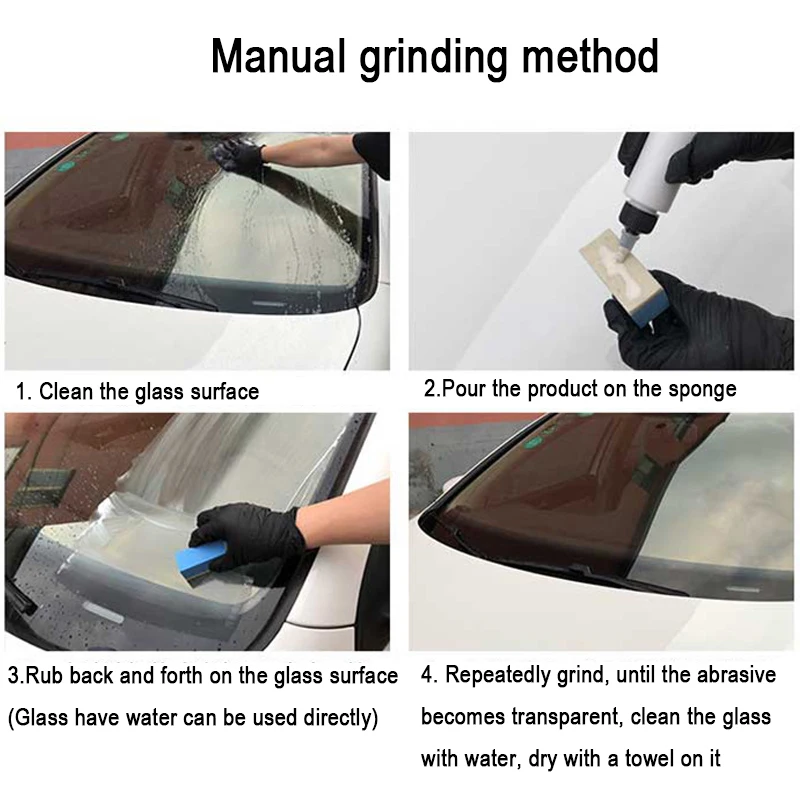 Polishing Paste Glass  Abrasive Grinding Polishing Needle For car window glass care paint remove scratch