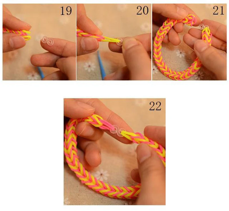 400pcs 12 Color Loom Rubber Band Bracelet Toys For Children Girl Gift Kits Craft Lacing Toy DIY Loom Bracelets Girl Hair Band