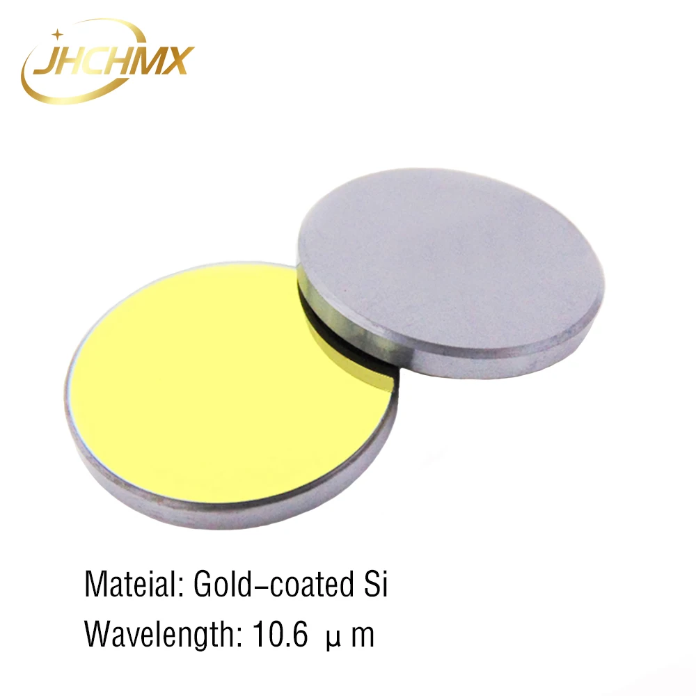 JHCHMX 1 قطعة Co2 CVD Znse عدسات تركيز Dia20mm FL50.8/63.5/101.6 مللي متر + 3 قطعة Si المرايا 25*3 مللي متر لنقش القطع بالليزر Co2