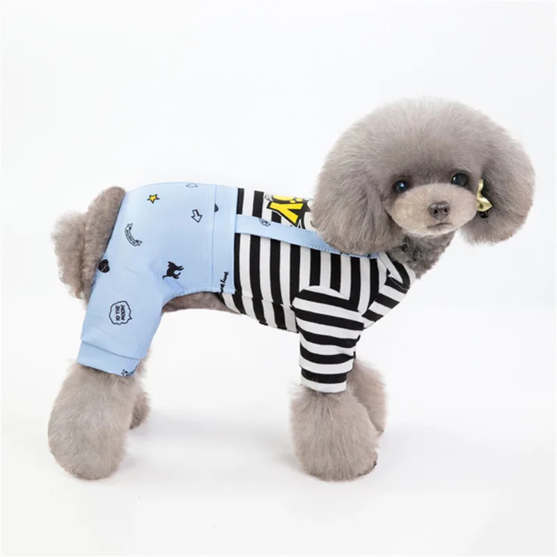 Dog Clothes Dog Pajamas Straps Dog Pyjama Jumpsuit For Yorkies Chiwawa Dog Overalls Pijama Pet Coat Jacket Costume For Dogs XXL