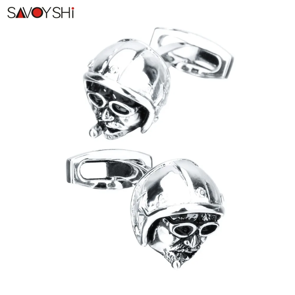 SAVOYSHI German Ace Pilot Cufflinks For Mens French Shirt Cuff Sleeve Buttons Gift Jewelry Souvenir Drop Shipping