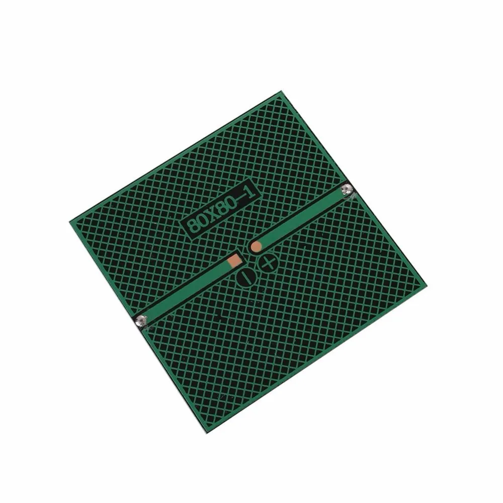 Epoxy solar panel 80mm x80cm 5V 6V small size solar cell module waterproof for charging battery LED light baby toys 2pcs/Lot