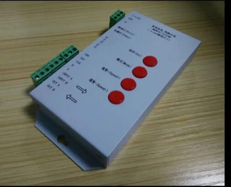 T-1000 T-4000 T-8000 SD Card RGB Led controller WS2801 WS2811 SK6812 WS2812B LPD6803 Programmable Pixel Controller