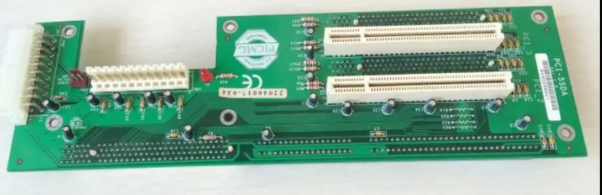 

Very Nice Embedded IPC Industrial Backplane Board PCI-5SDA PICMG 1.0 BUS Expansion 2*PCI Slot