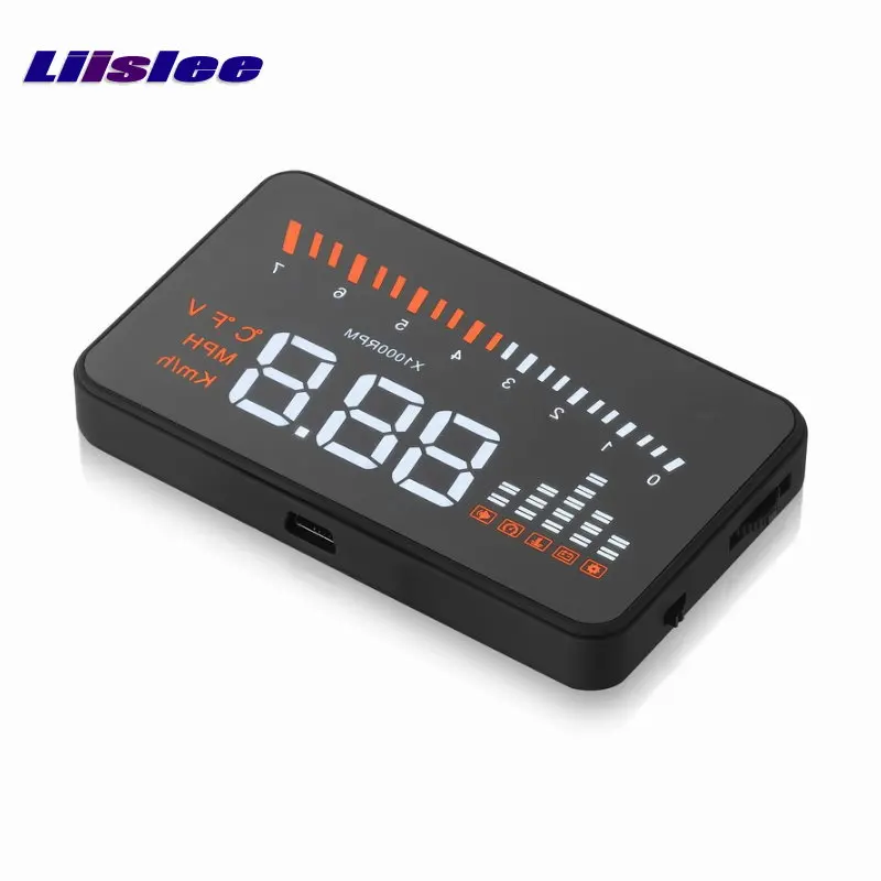 Car HUD Head Up Display For Benz E Class W212/W207 Auto Electronic OBD Safe Driving Screen Projector Refkecting Windshield