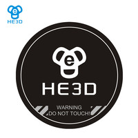 HE3D aluminum heat bed thickness 3.5mm for K280 delta 3D printer