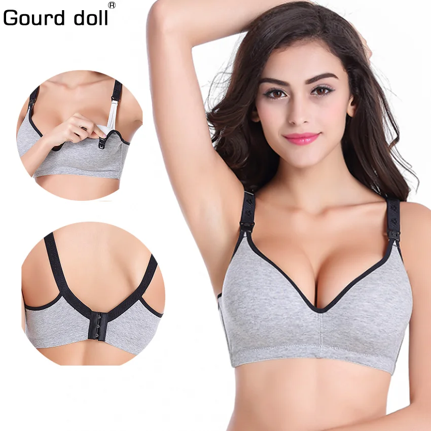 Ensemble sous-vêtements de maternité en coton, soutien-gorge d\'allaitement, pour femme enceinte