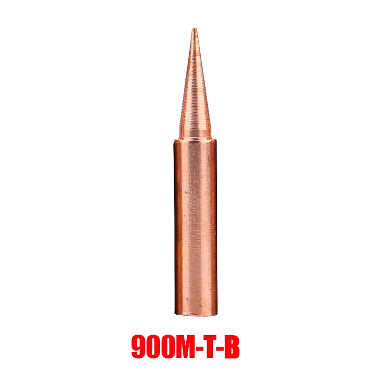 900M-T Series Soldering Iron Tip Pure ทองแดงตะกั่ว-ฟรีสำหรับเชื่อมสถานี Rework Soldering เคล็ดลับซ่อมเครื่องมือ