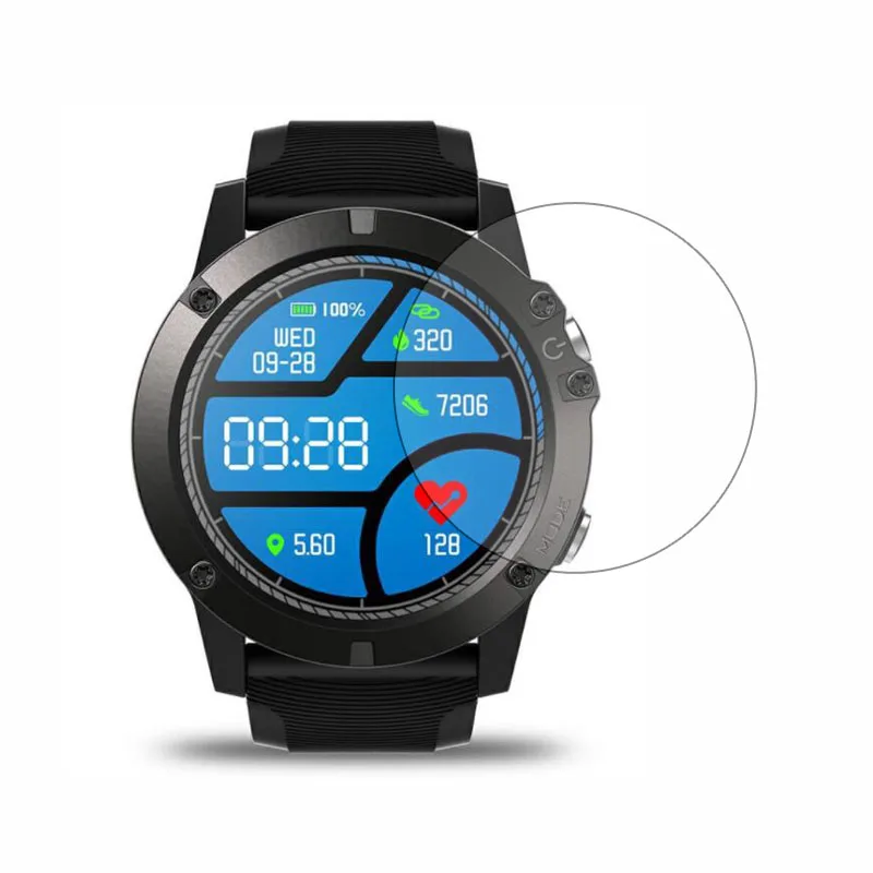 Smartwatch Gehärtetem Glas Schutz Film Klar Schutz Für Zeblaze VIBE 3 Pro Smart Uhr LCD Display Screen Protector Abdeckung
