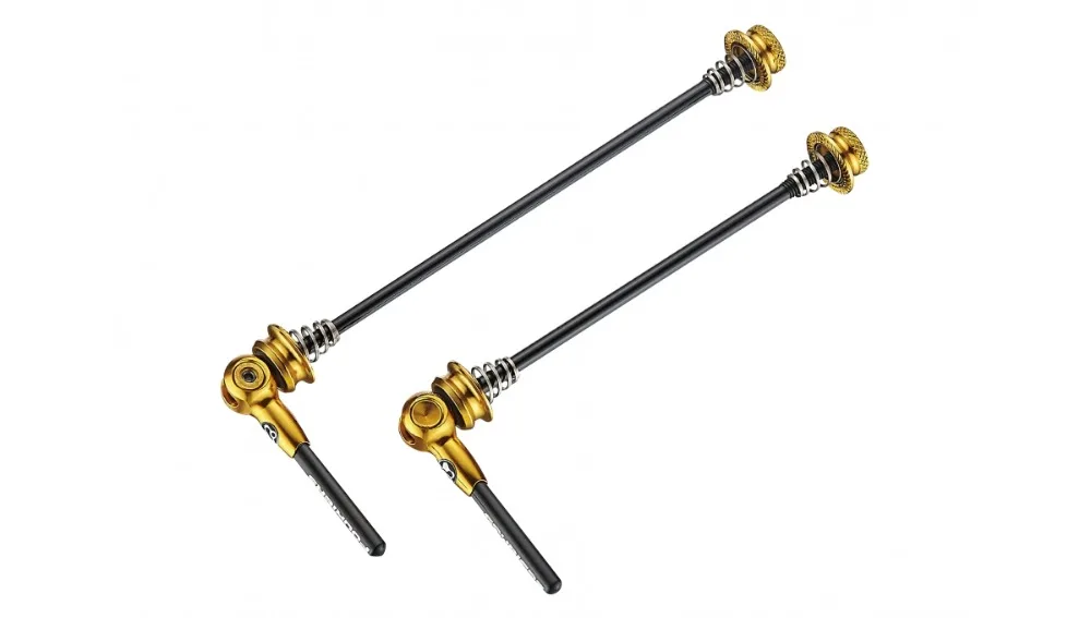 FOURIERS Super lightweight quick release Alloy Carbon Fiber Road Mountain Bike Cycling Skewers Axle Set Bicycle Accessories