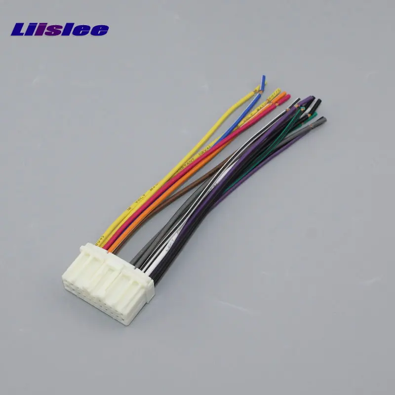 

For Jeep 2002~2007 Car CD DVD Player Power Wire Cable Plug - Plugs Into Factory Radio / DIN ISO Female