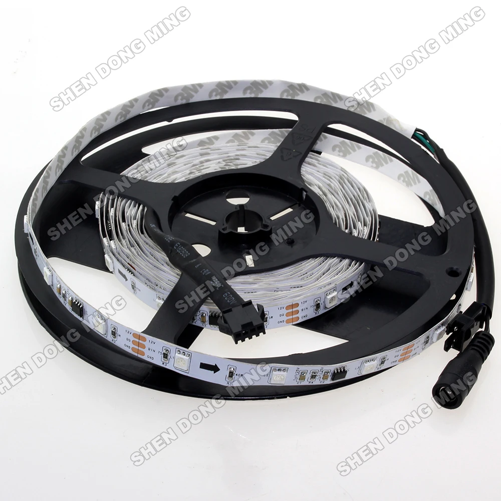 

NEW 5m UCS1903 led light 30leds/m 10IC/M non-waterproof 5050 changeable RGB led strip pixel, rope neon light, Tira led lamp