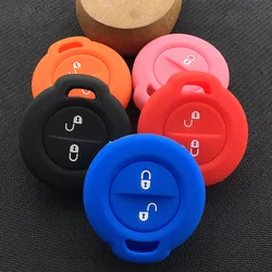 Silicone car Key Fob Cover  case set For Mitsubishi Colt Warior Carisma Spacestar 2 button Remote Key Case