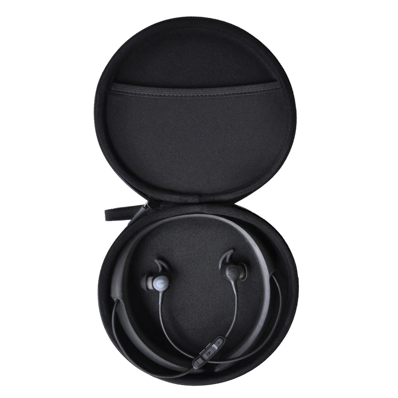 Headset Storage Case for Bose QC30 QC 30 Neckband Bluetooth Earphone Wireless headphone Hard Case Carrying Pouch Box Black