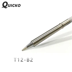 QUICKO T12-B2 Shape B series Solering iron tips welding tools for T12 Handle T12 Soldering station FX9501/951/952 Handle
