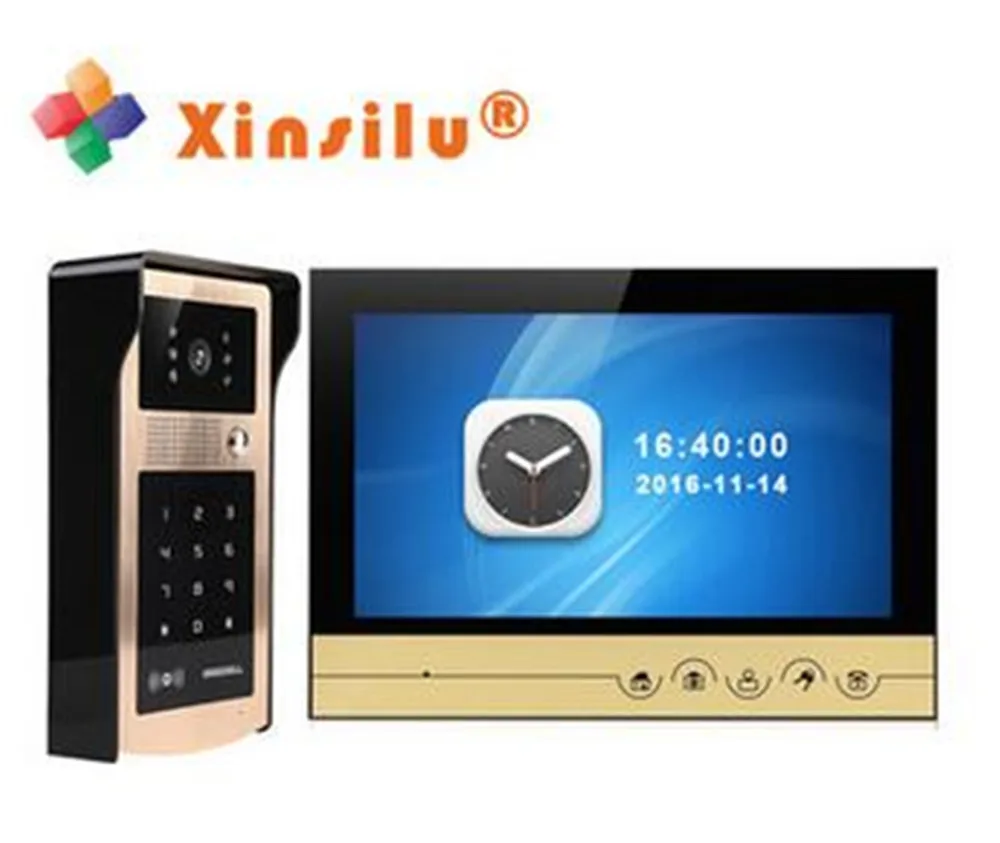 

9 Inch TFT Monitor Intercom ID Card/Passord Access Control Video Door Phone XSL-V90RM-IDS