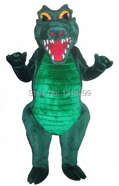 mascot gator aligator Crocodile Croc mascot costume fancy dress custom fancy costume cosplay theme mascotte