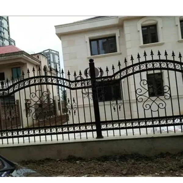 Hench 100% handmade forged custom designs  front yard fences and gates