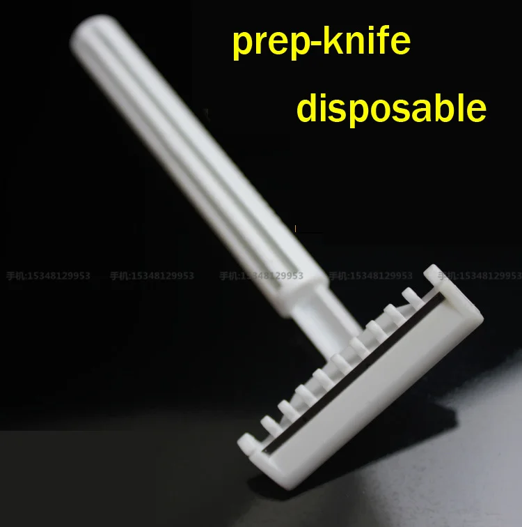 Medical gynaecology obstetrics disposable prep knife Nurse use razor Sterilization independent Surgical shaving Newborn toshave