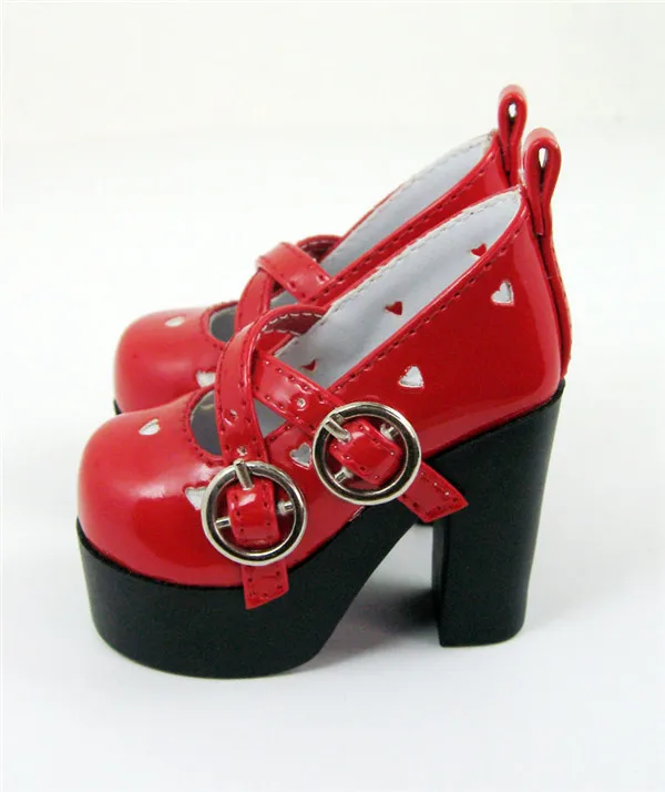 JS-08  1/3 1/4 BJD  High heels PU Shoes