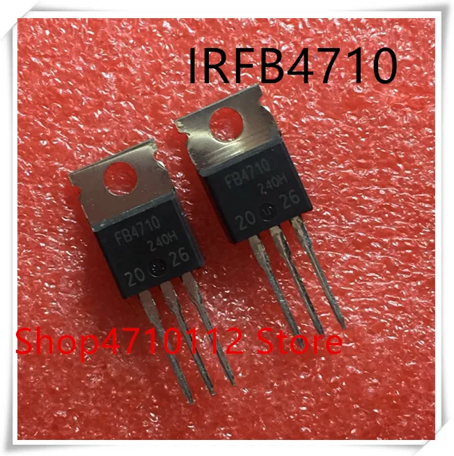 

NEW 10PCS/LOT IRFB4710 FB4710 TO-220 IC