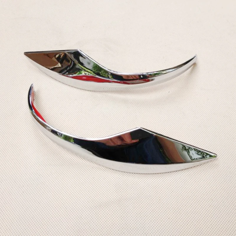 For Toyota Corolla Accessories 2014 2015 2016 2017 ABS Chrome Side Door Rear View Mirror Strip Cover trim Car Styling 2pcs