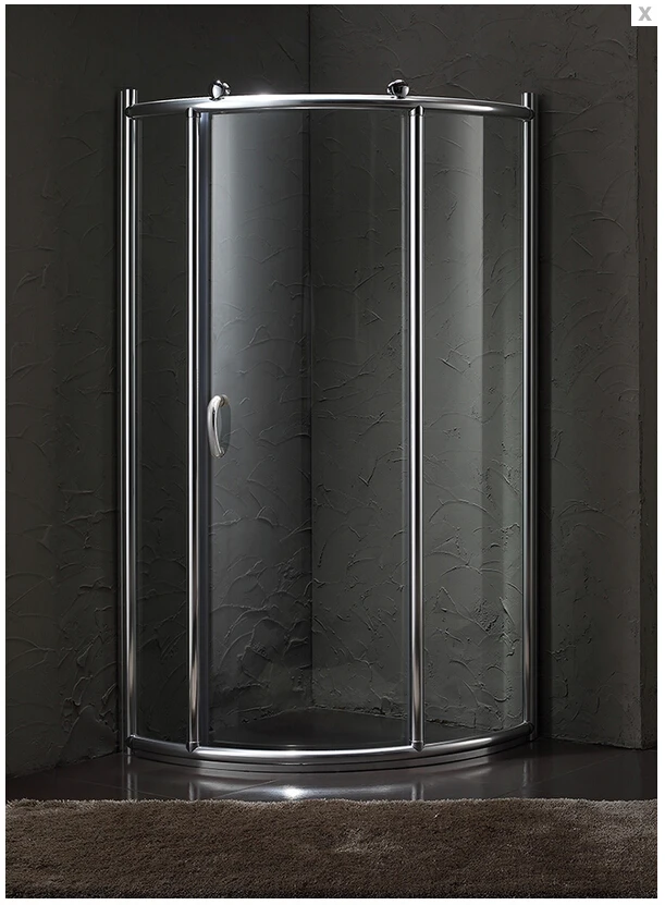 2019 new design wholesale shower cabins clear tempered glass shower screen shower enclosure with sliding door XA1000H-3