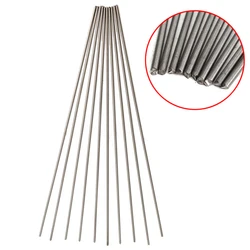 10pcs/set New 2mm Diameter Titanium 6al-4v Round Bar Ti Gr.5 Welding Grade 5 Rods 250mm