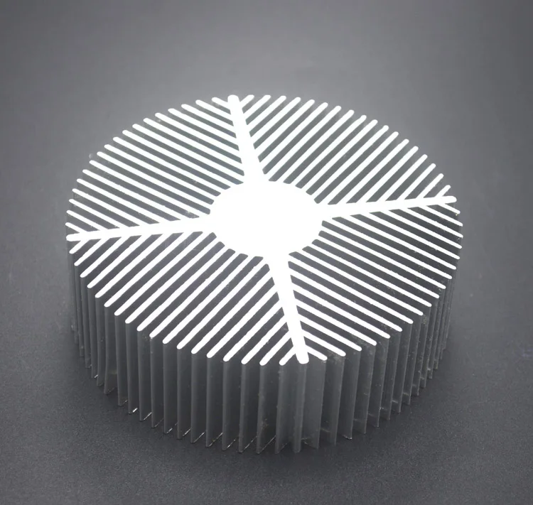 

10W high power LED sunflower radiator High thermal conductivity aluminum 90*30mm heat dissipation heatsink