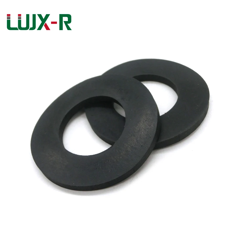 LUJX-R Thickness 5mm Rubber Flat Gasket Nitrile Plain Washer Quick Connector Gaskets ID22/28/33/41/47/60/76/98mm Sealing Rings